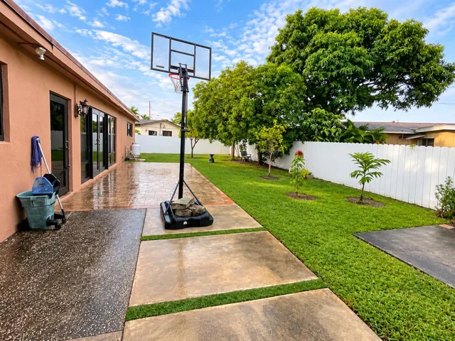 Back yard