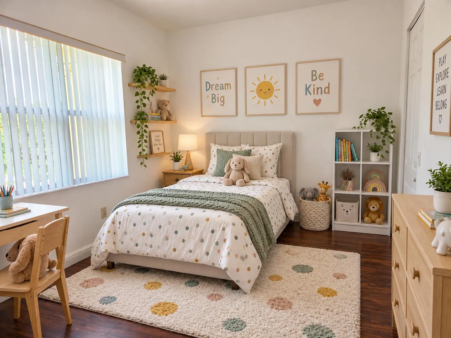 Second bedroom virtually staged