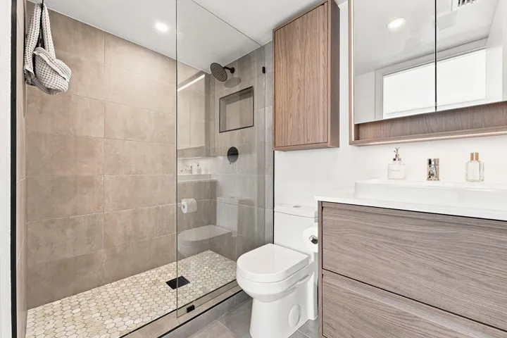 Primary bathroom totally renovated