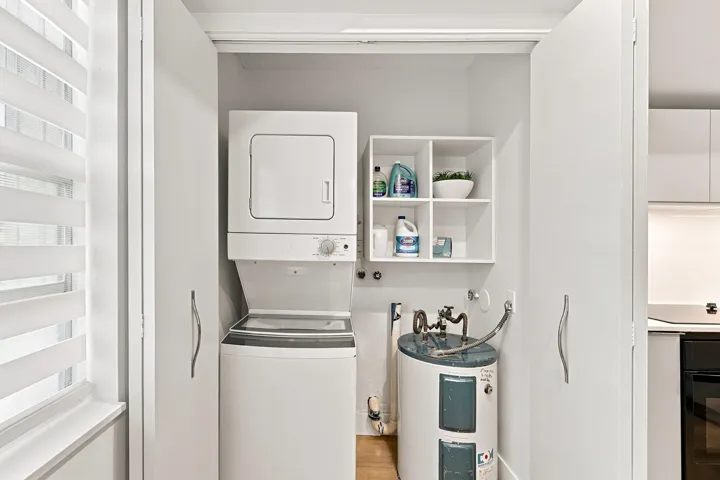 Totally renovated full second bathroom conveniently located just out of kitchen