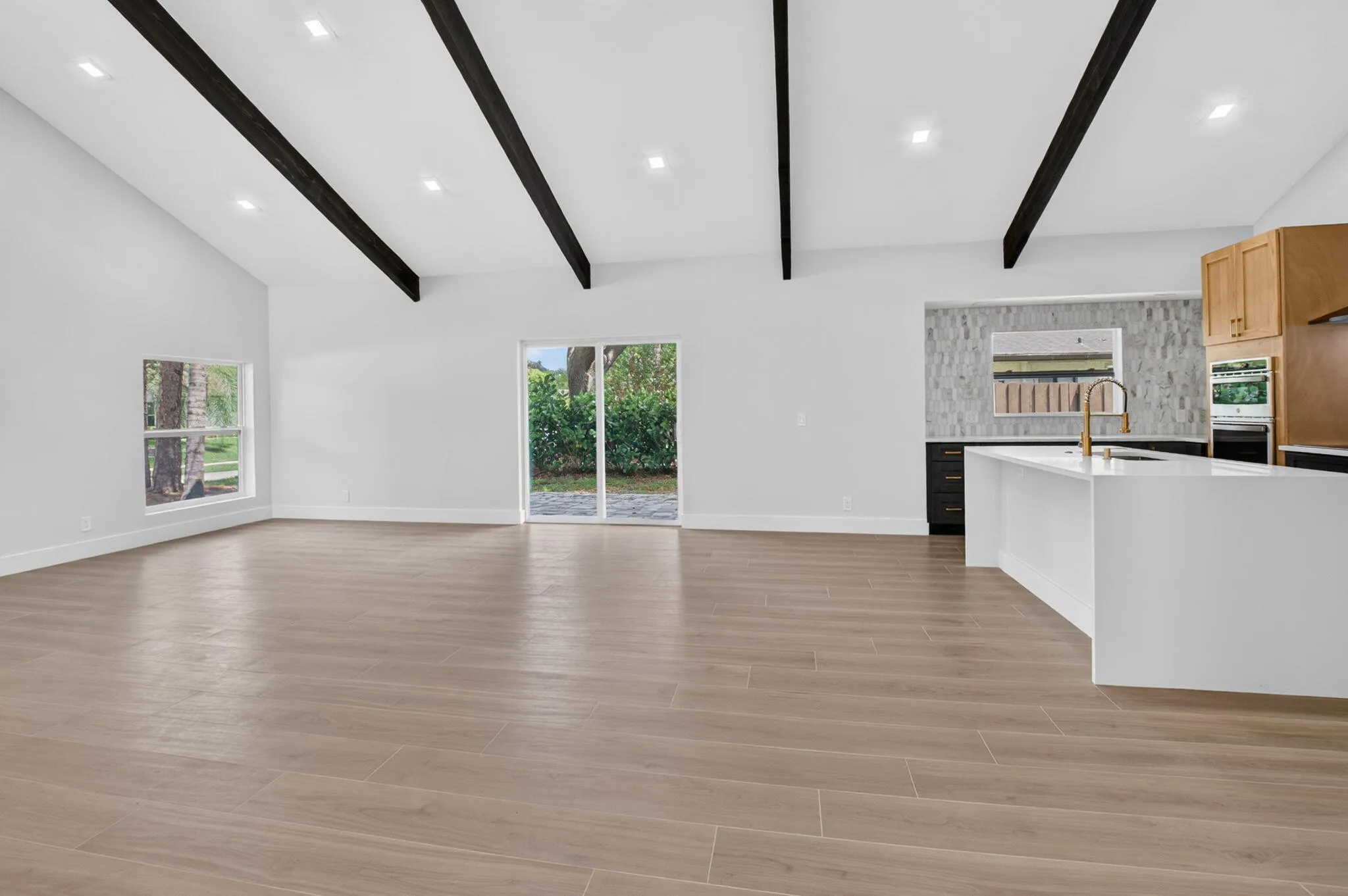 bright, open floorplan