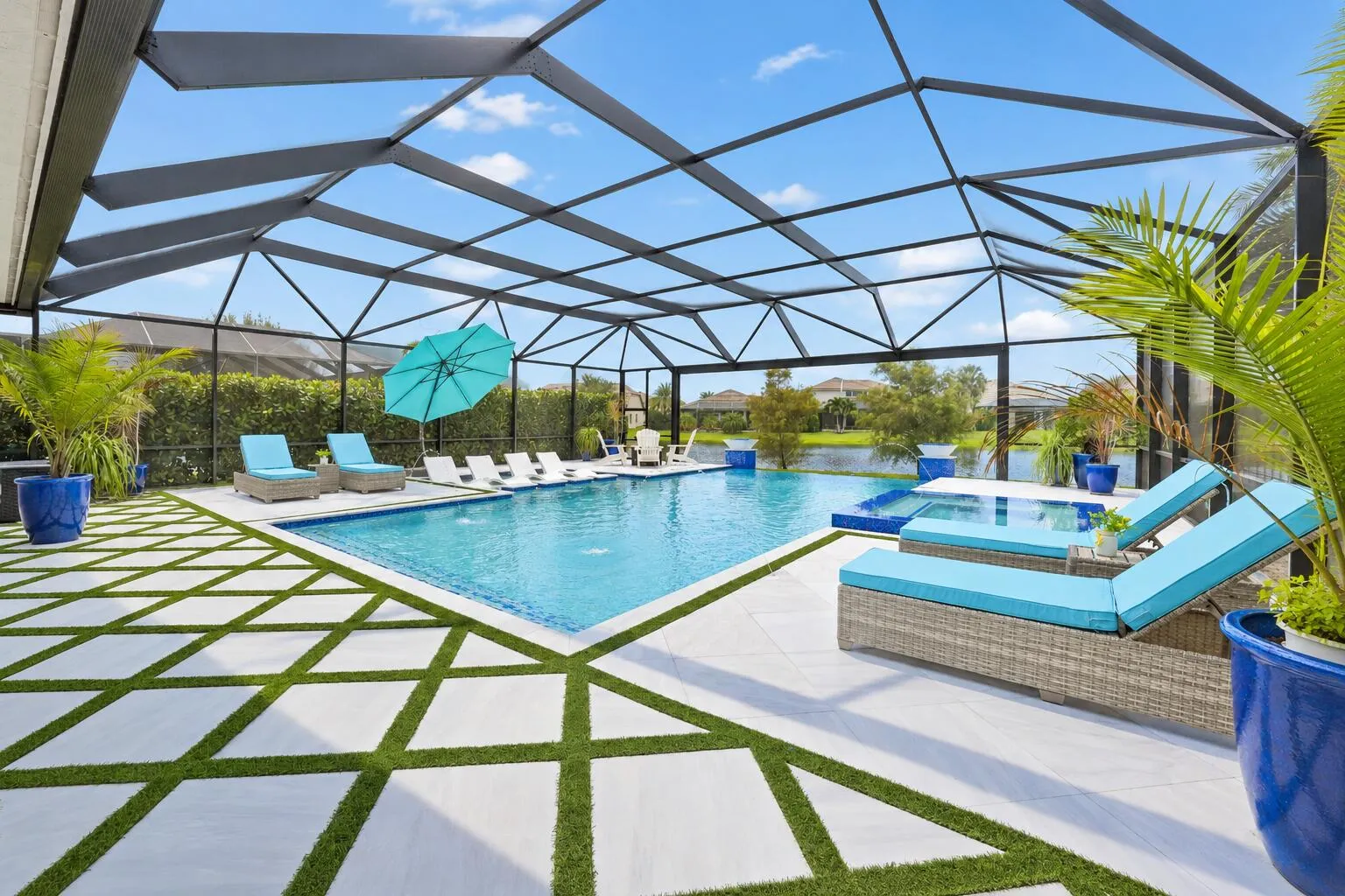 Custom outdoor retreat