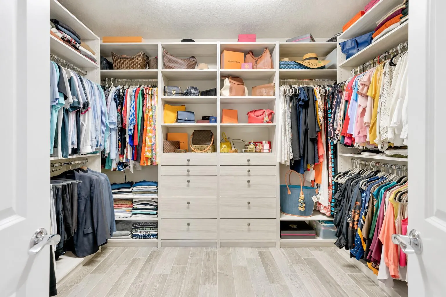 Custom-designed closet