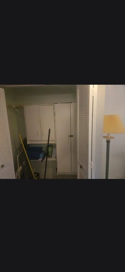 hall closet (across from half bath)