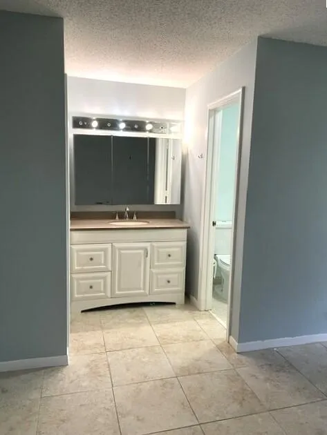 Updated master bathroom vanity