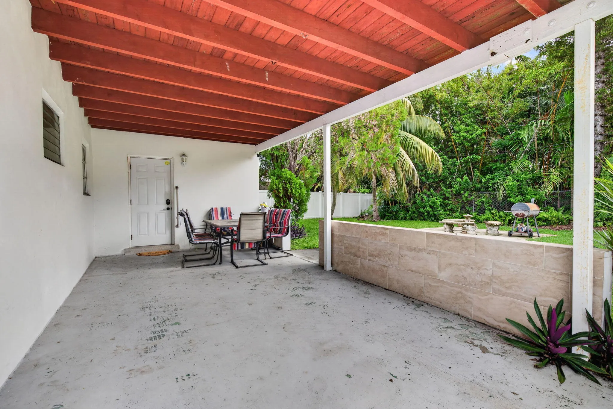 Oversized Covered Patio and Carport — Conversion Candidate for Added Living Space