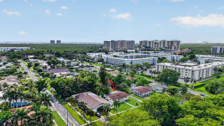 Aerial — Short Drive to Dania Beach Ocean Park, the Pier and Hollywood Beach