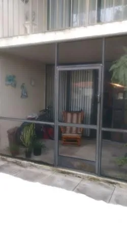 Patio view from outside