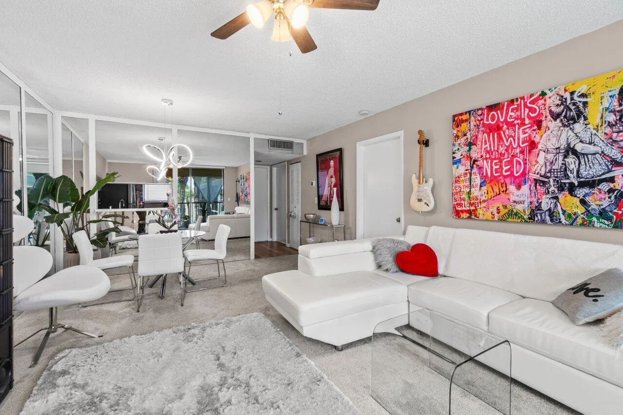 Living room and dinning