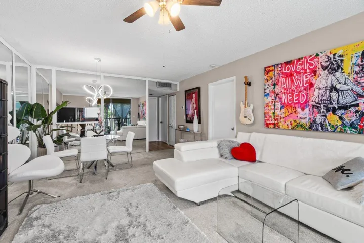 Living room and dinning