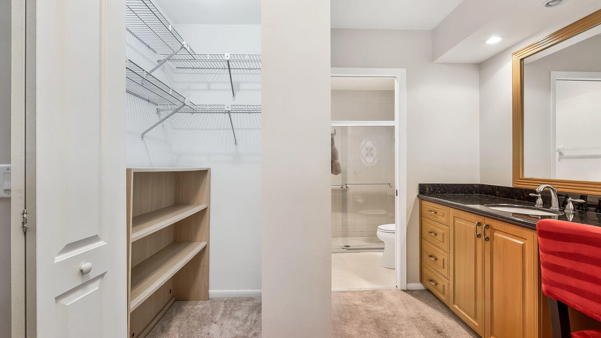Primary Closet #2 / Bath
