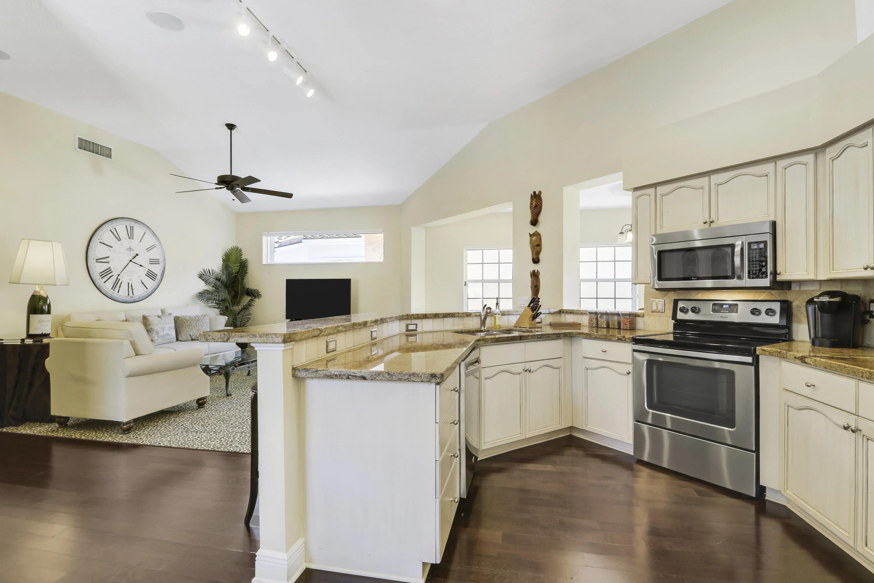 Kitchen and Family Room