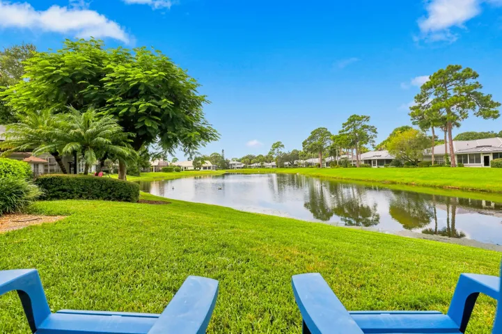 gorgeous lake view from back patio