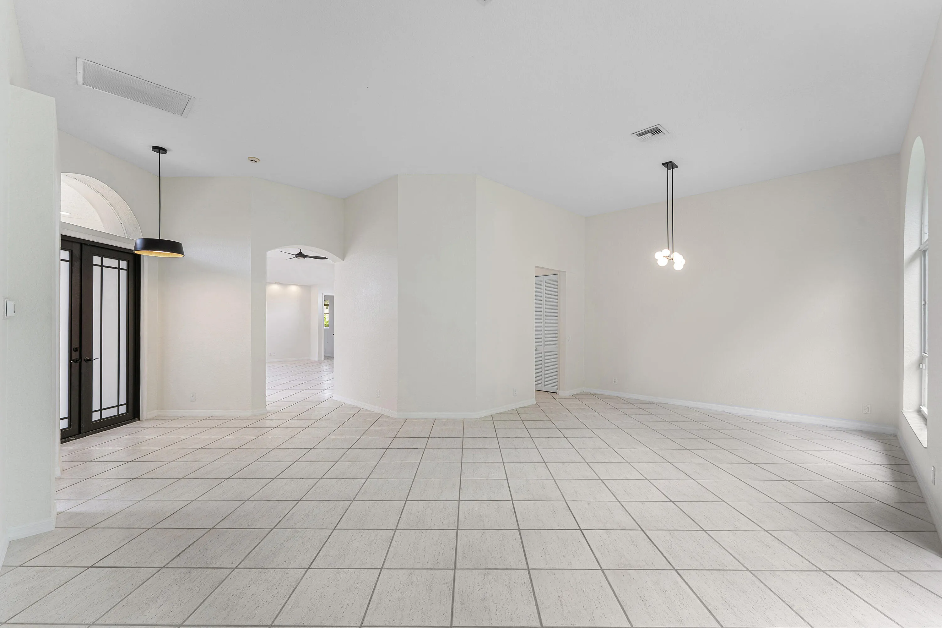 Living Room and Dining Room