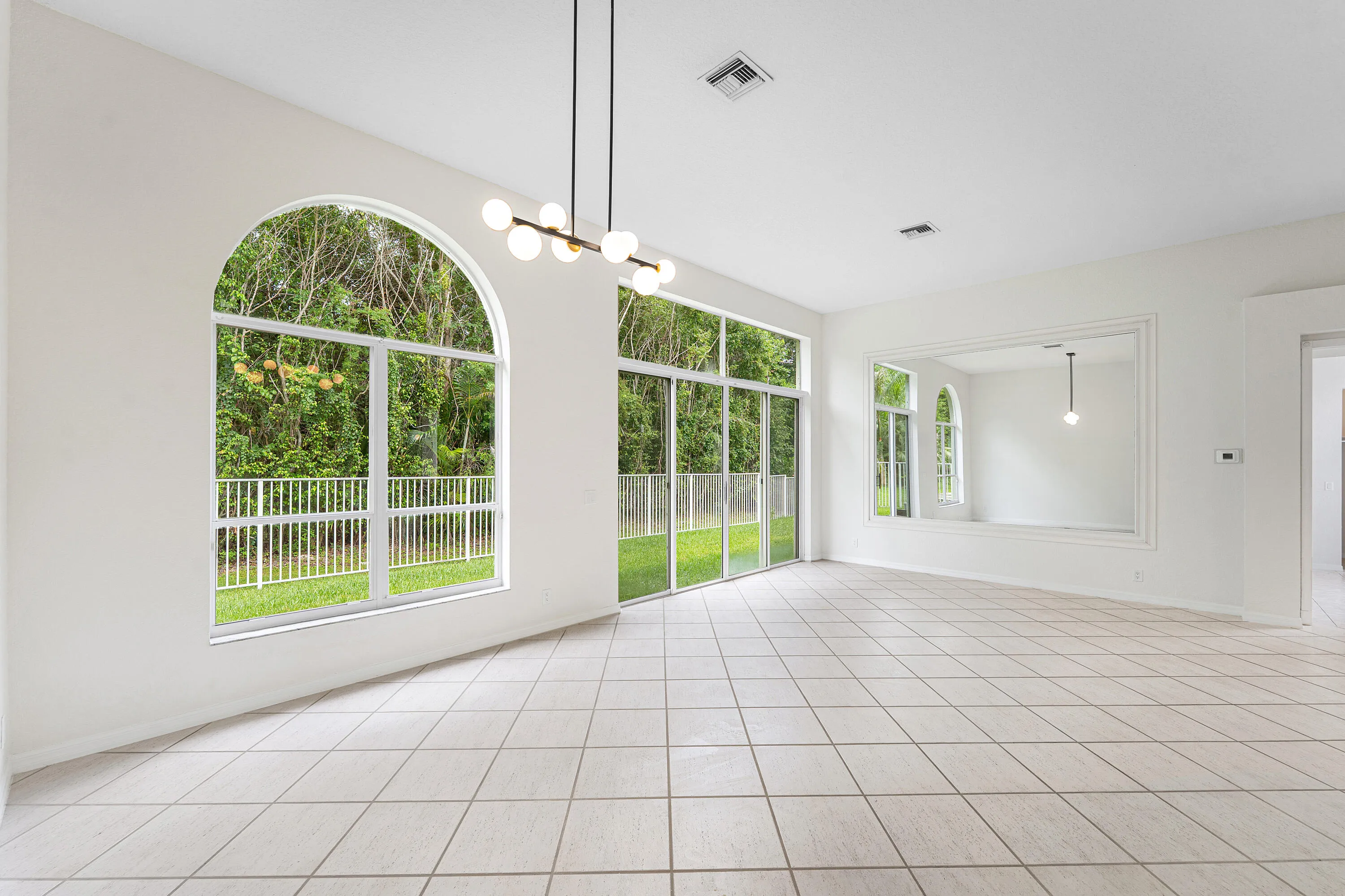 Living Room and Dining Room