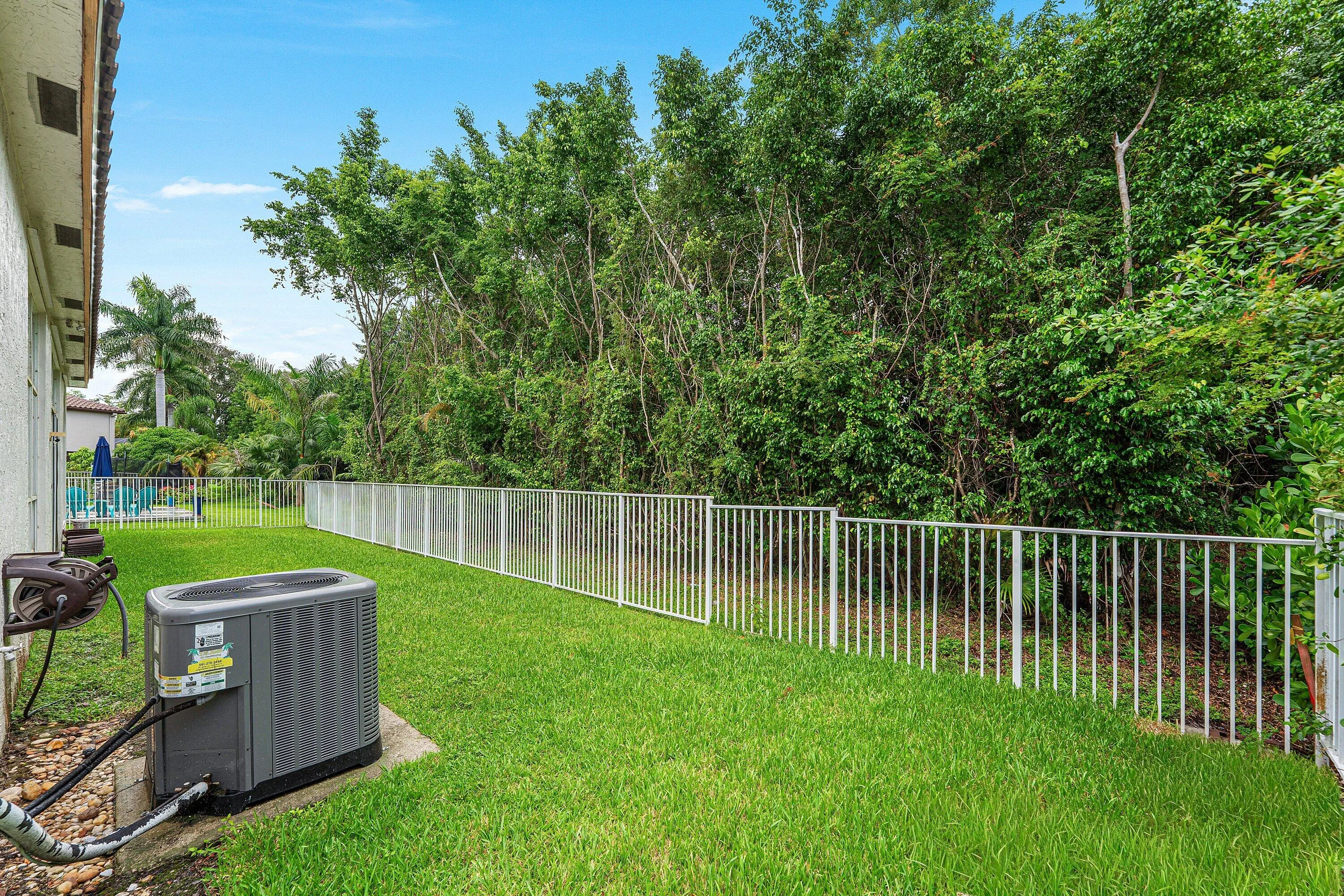 Fenced Yard