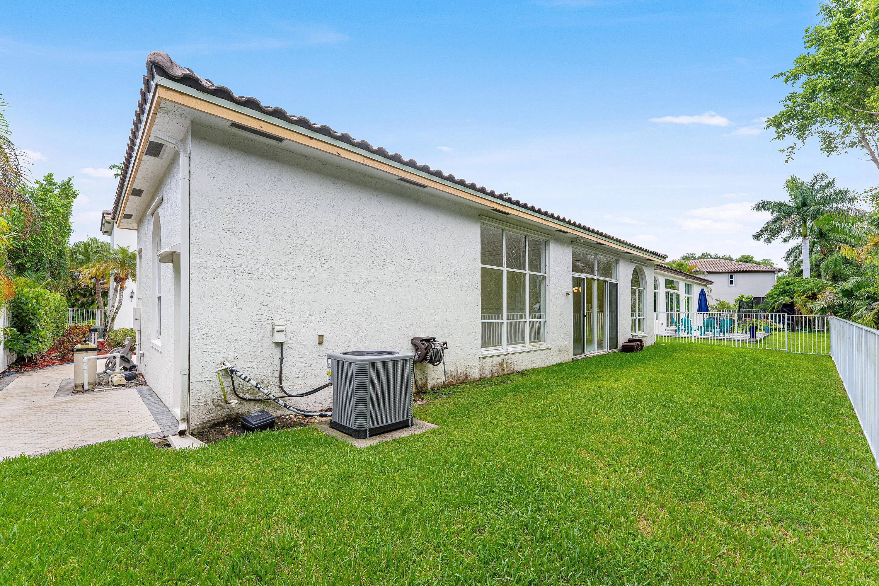 Fenced Yard