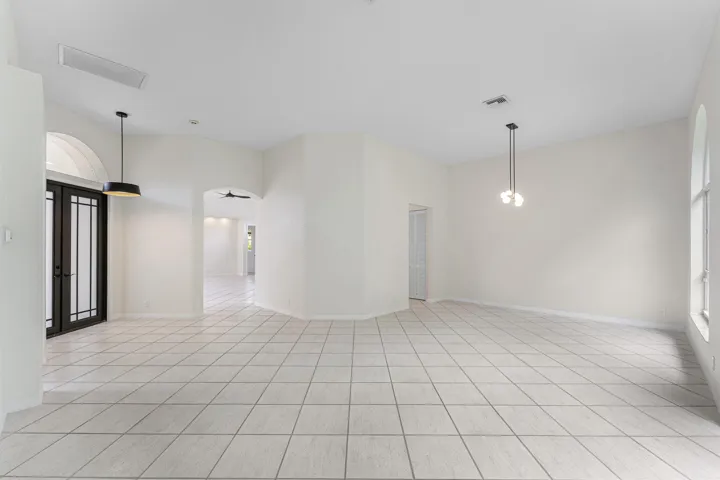 Living Room and Dining Room