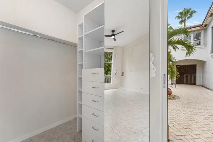 Custom Built-In Walk-In Closet