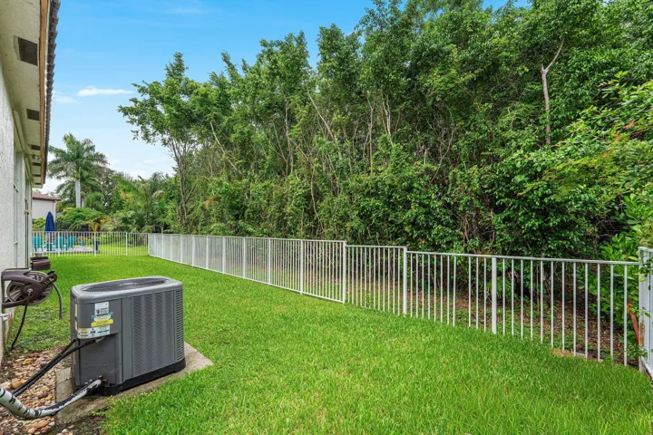 Fenced Yard