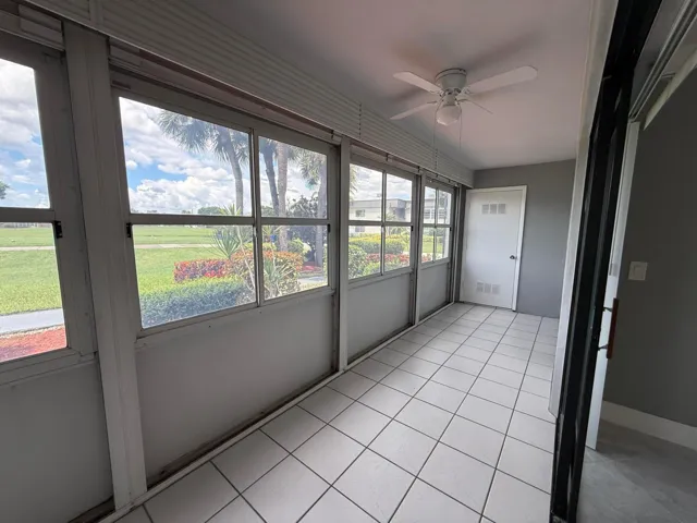 ENCLOSED PATIO