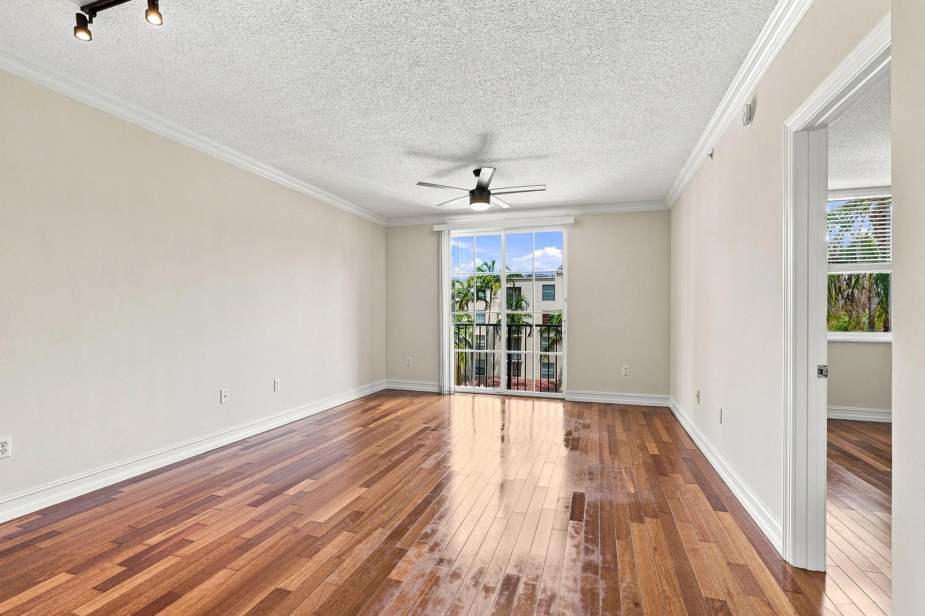 Beautiful wood flooring