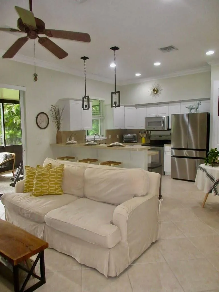 Guest house living room