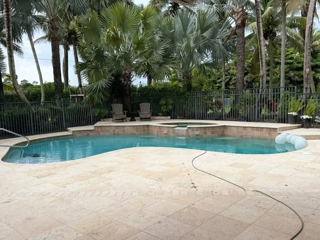 Pool and patio