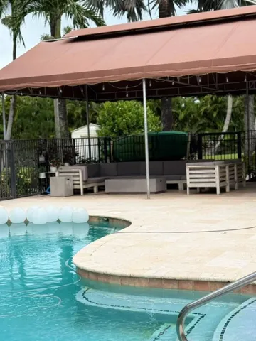 Seating area patio