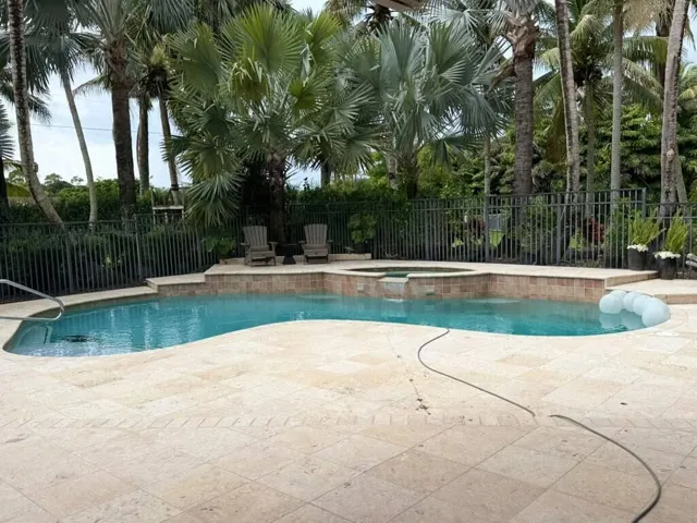 Pool and patio