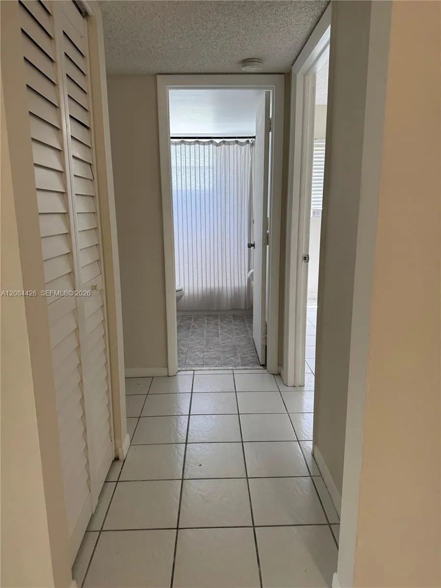 Entry to Bath and Bedrooms