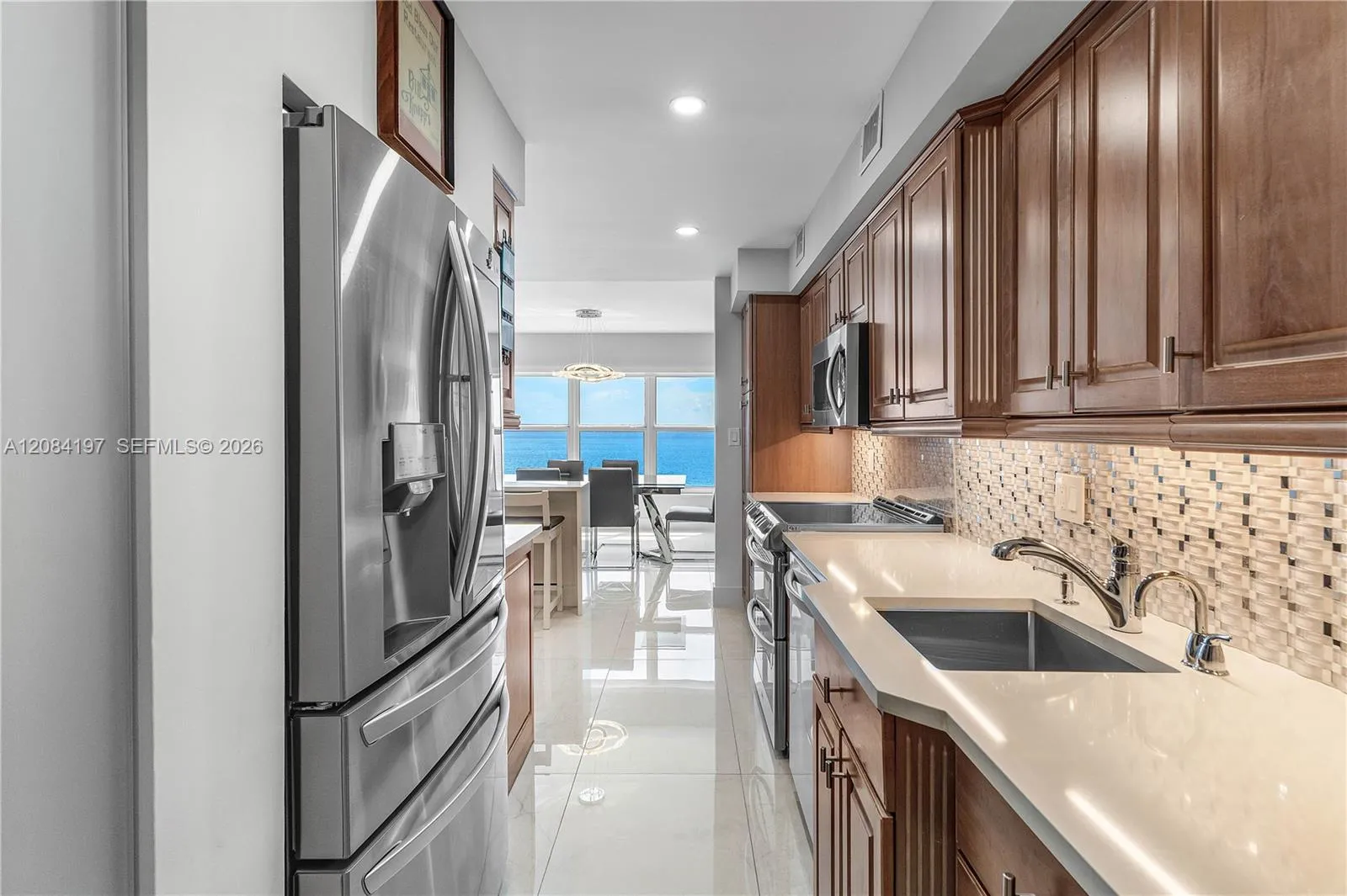 Custom Kitchen with loads of extras and custom glass doors