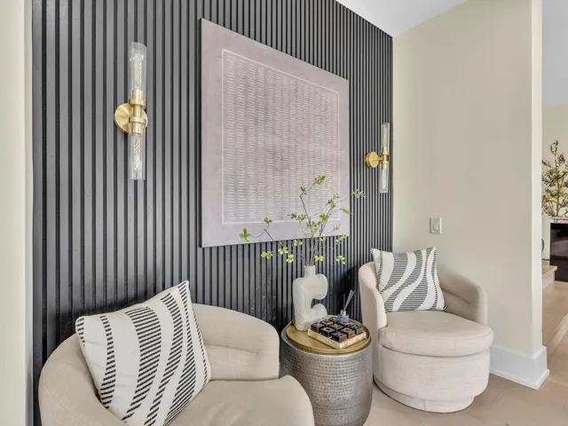 with Accent Wall