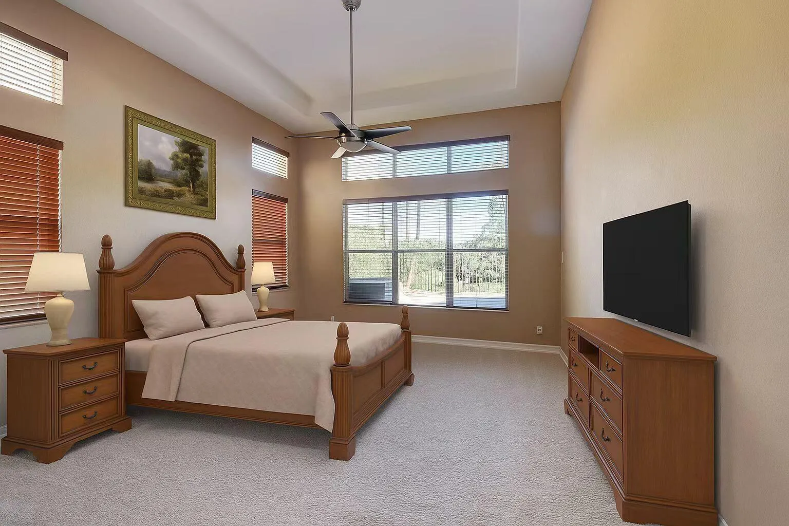 Virtual Master bedroom