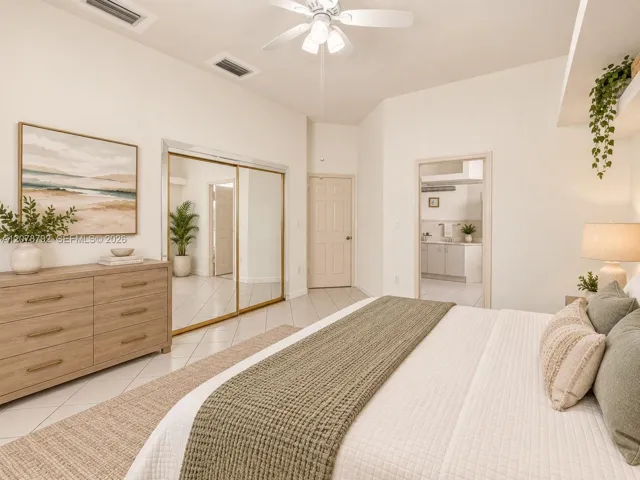 AI Virtual Staging – Primary Bedroom