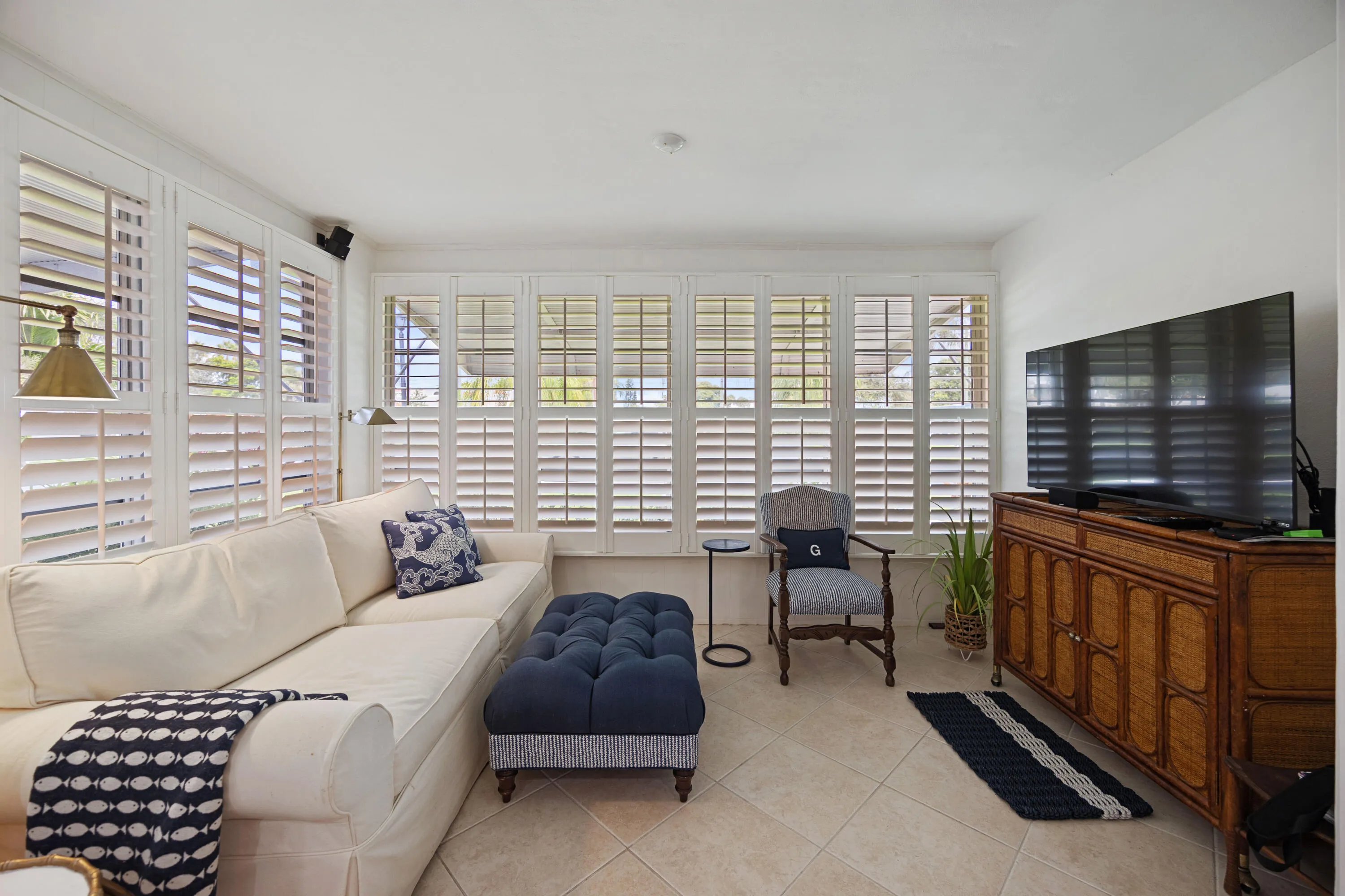 Plantation Shutters & Vented for AC