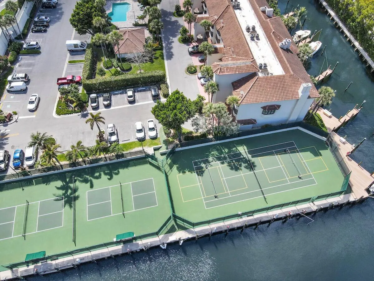 Pickleball courts