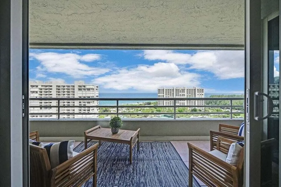 Large Covered Balcony