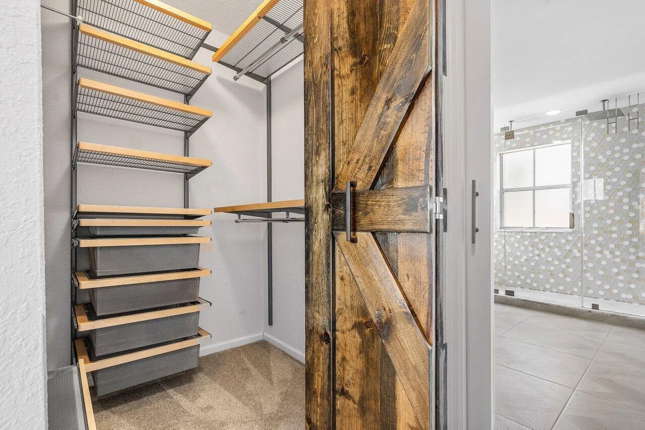 Master built in closet 1