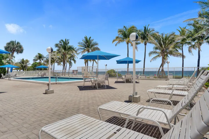 pool deck