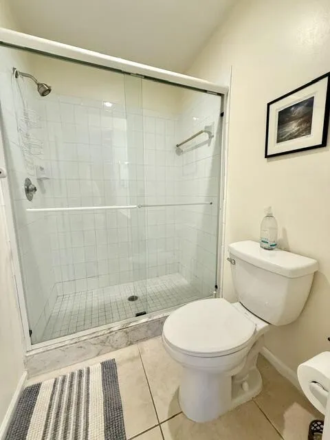 Master bath walk in shower