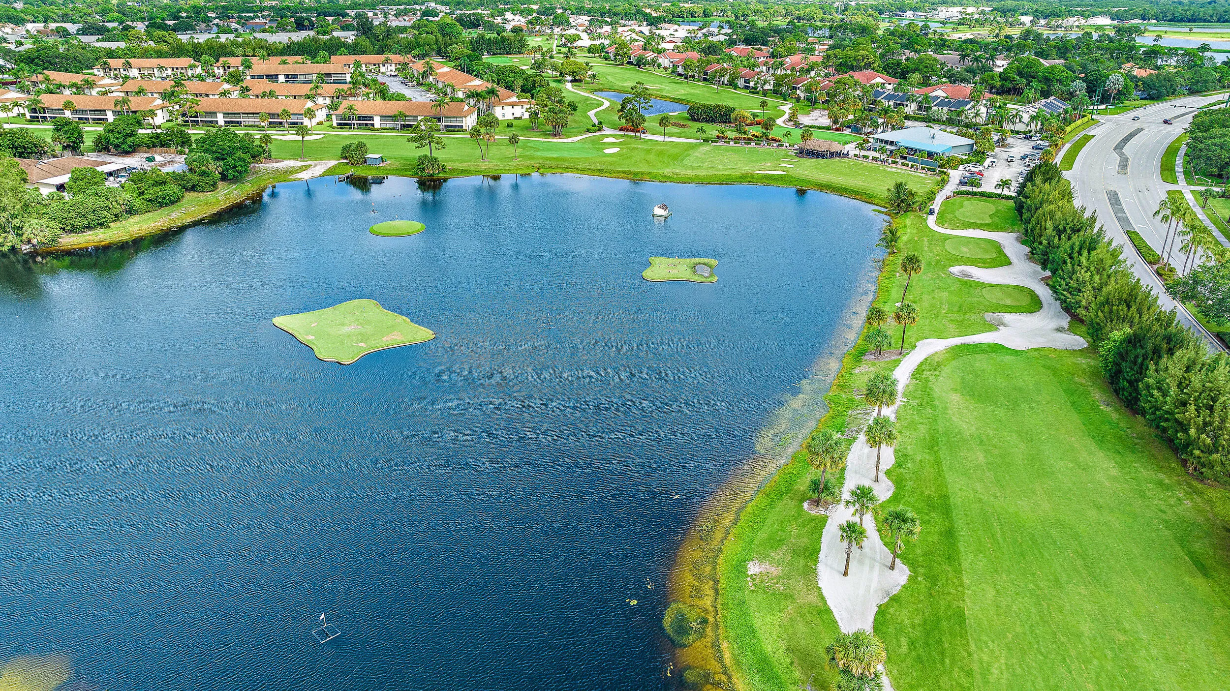 Views from Club house and golf course