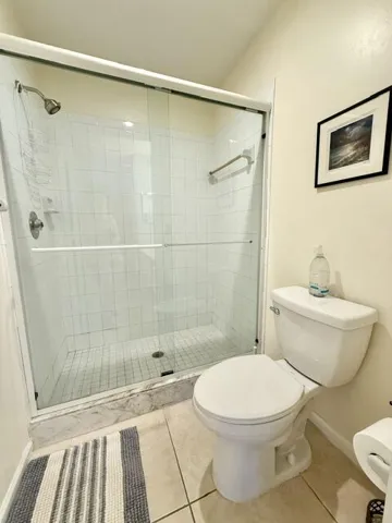 Master bath walk in shower