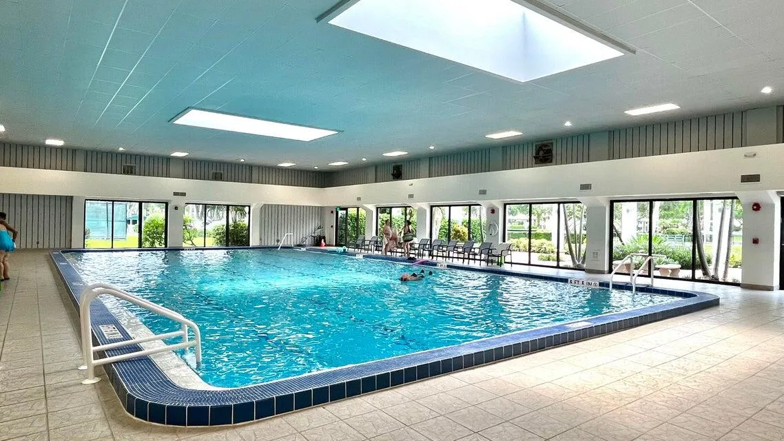 Beautiful indoor pool