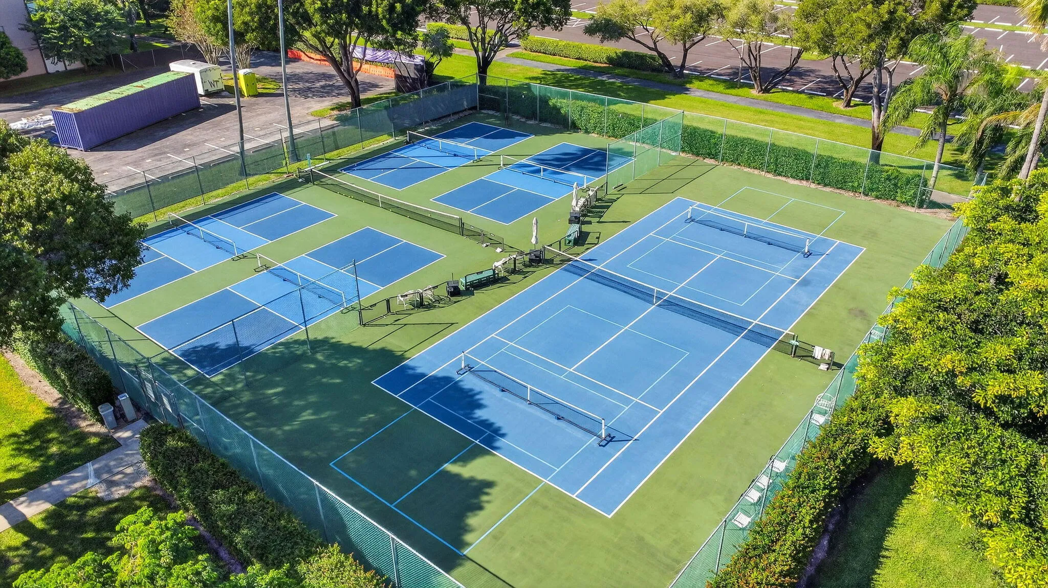 Pickleball courts