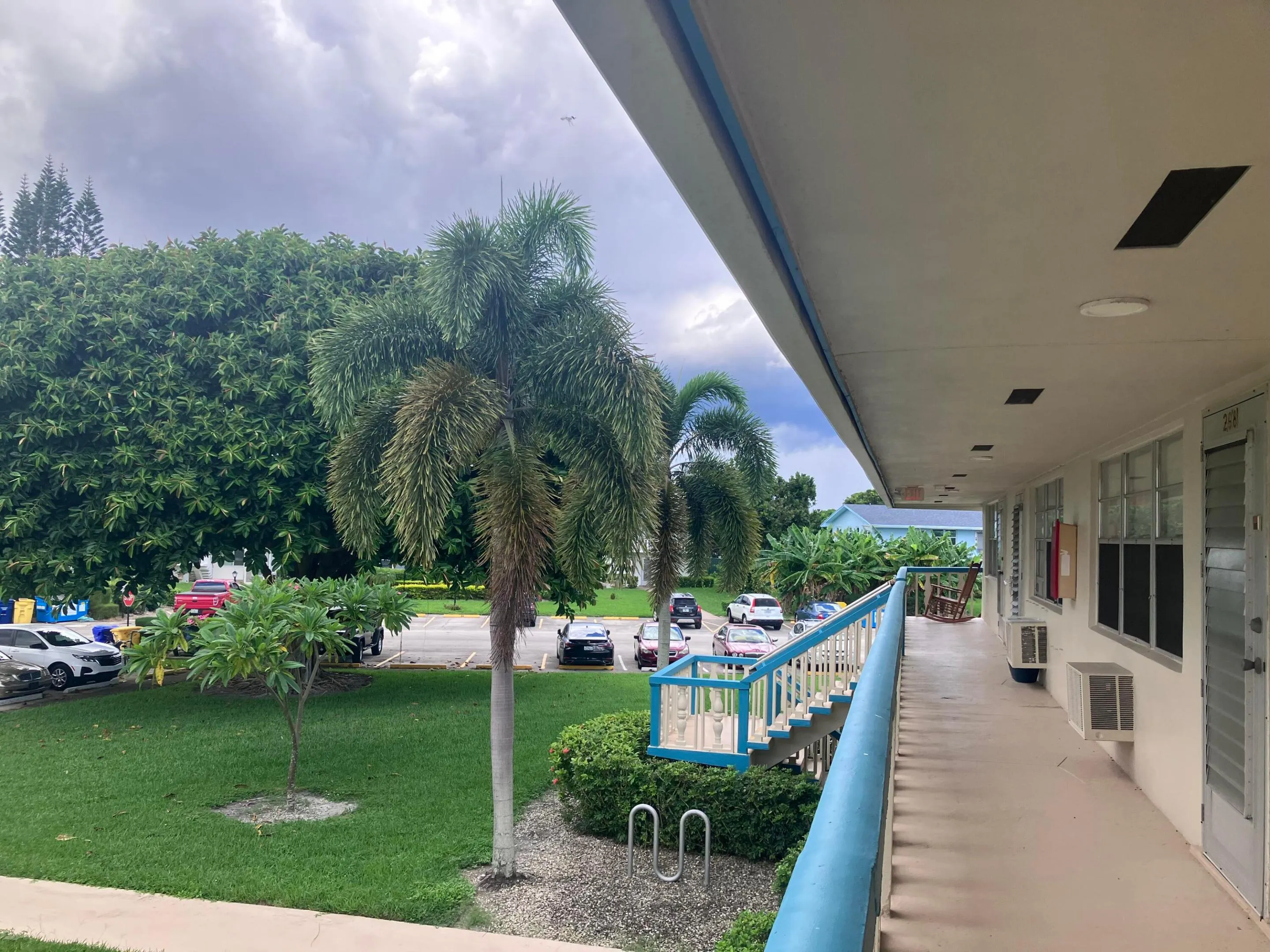 VIEW FROM FRONT DOOR