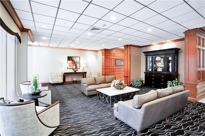 Reception area