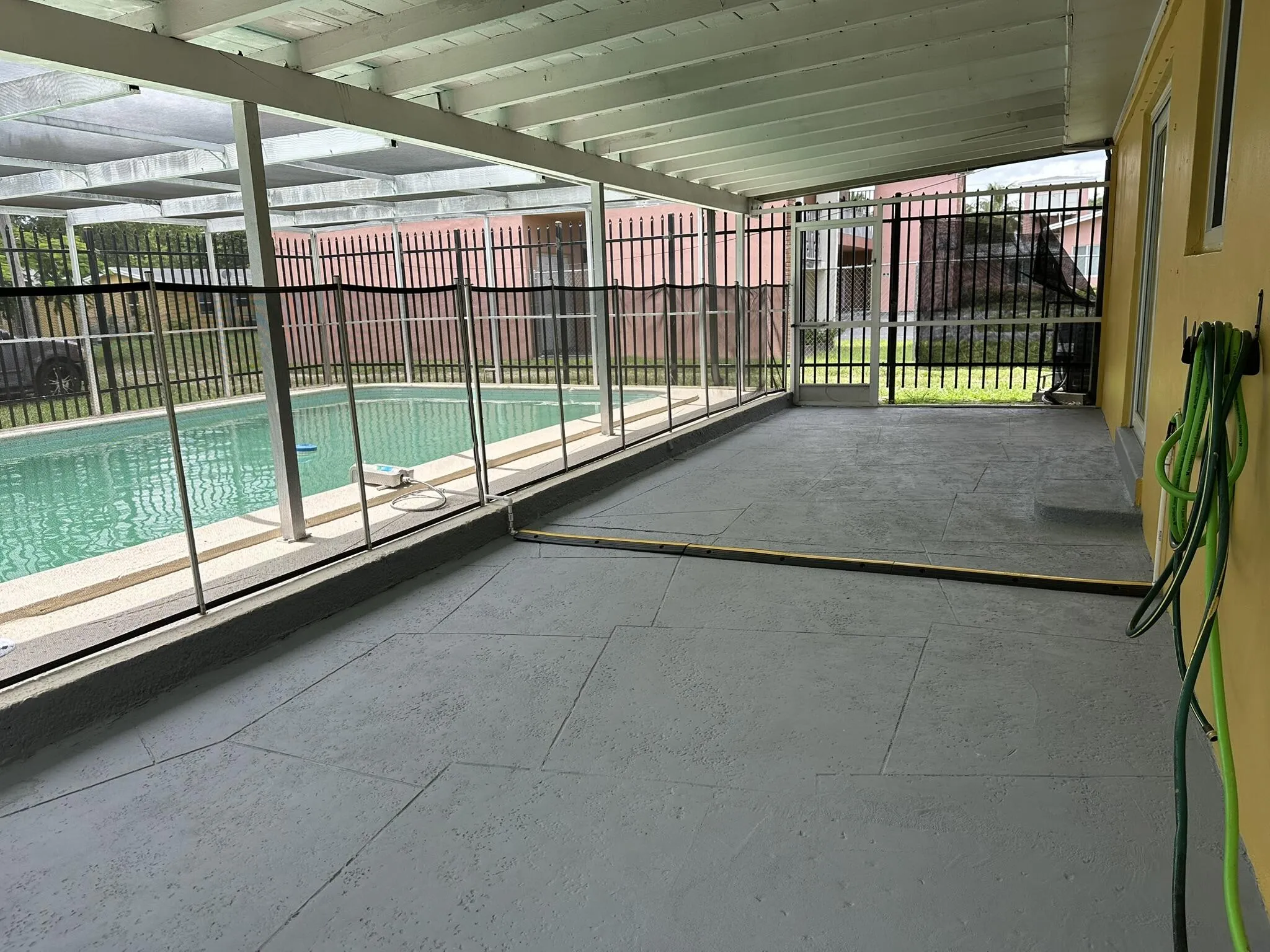 Patio pool area 1