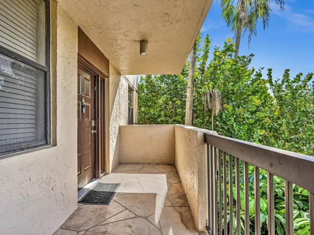 Apartment walkway