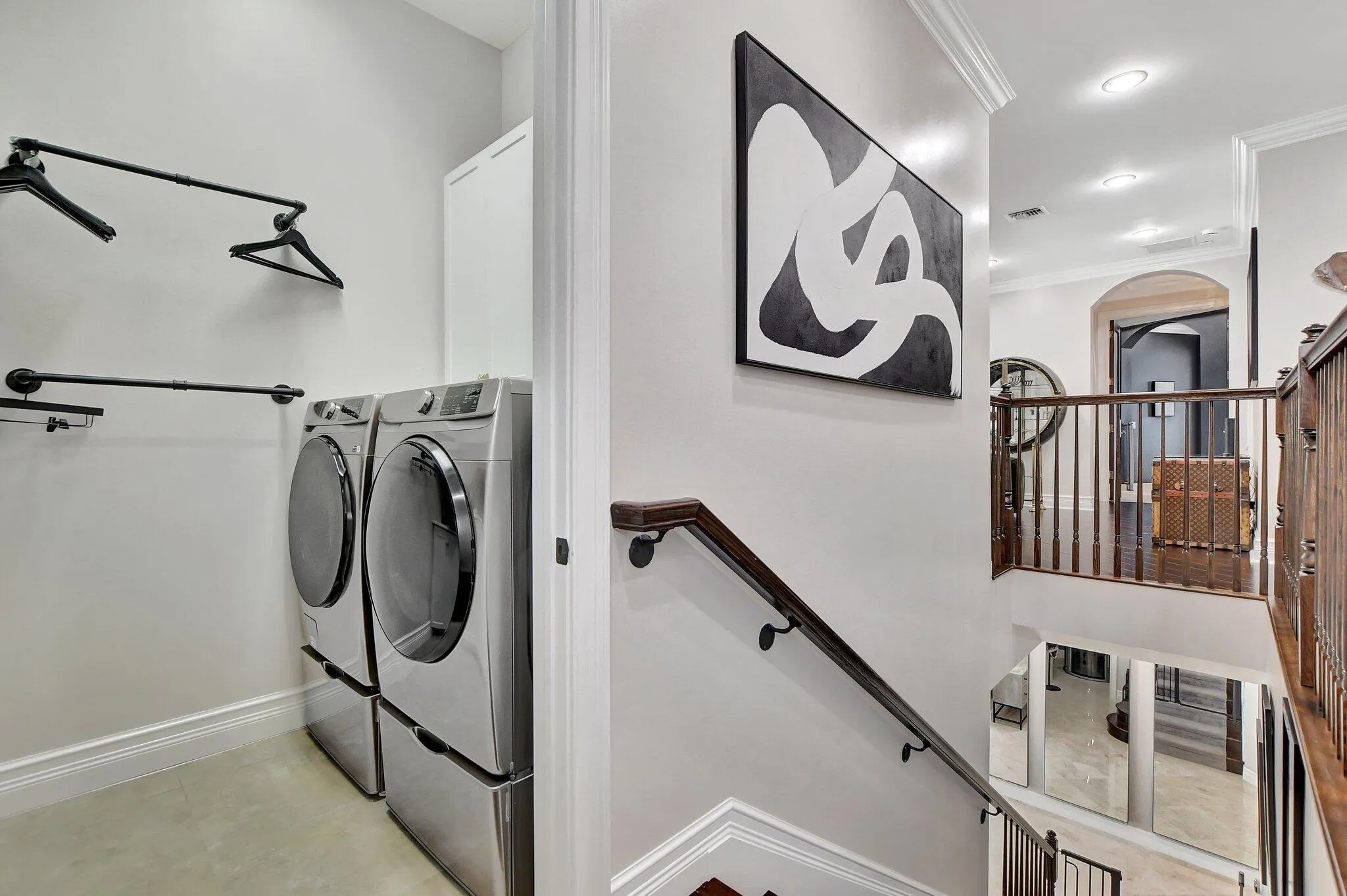 Upstairs Laundry Room